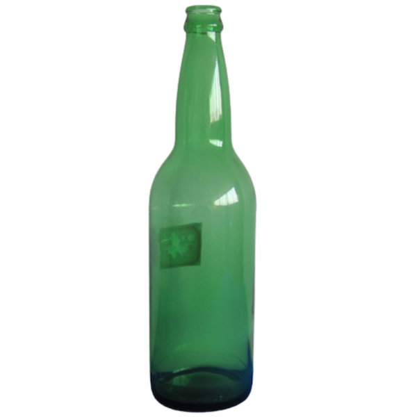 Beer bottles - 12 oz (355 ml), green glass, long neck design, pry-off crown closure
