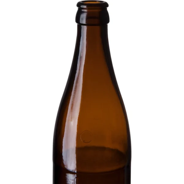 Amber Glass Vichy Beer Bottle - Secure Packaging for Transit - 500ml