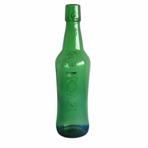 500ml green glass bottles with swing top closures for brewing