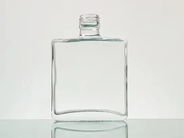 150ml Rectangular Rum Bottle with short neck