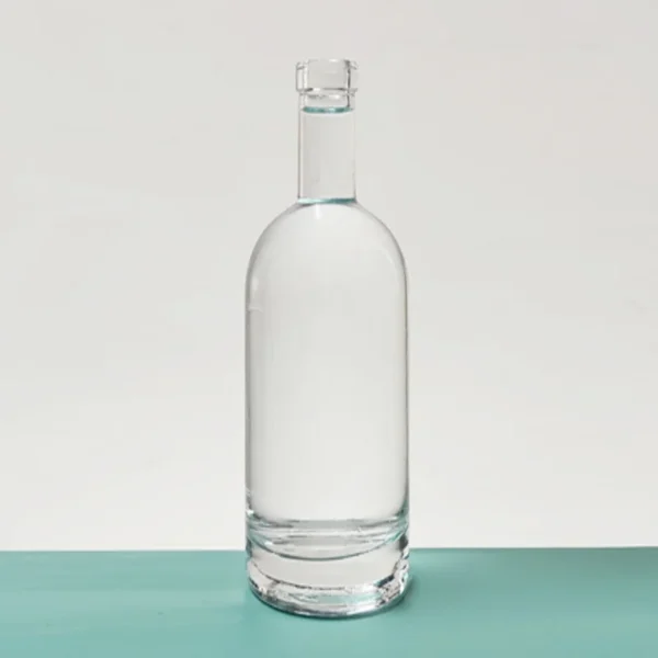 500ml Round Superior Flint Glass Tequila Bottles
