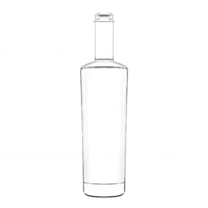 700ml small empty glass Spirit Bottles for sale