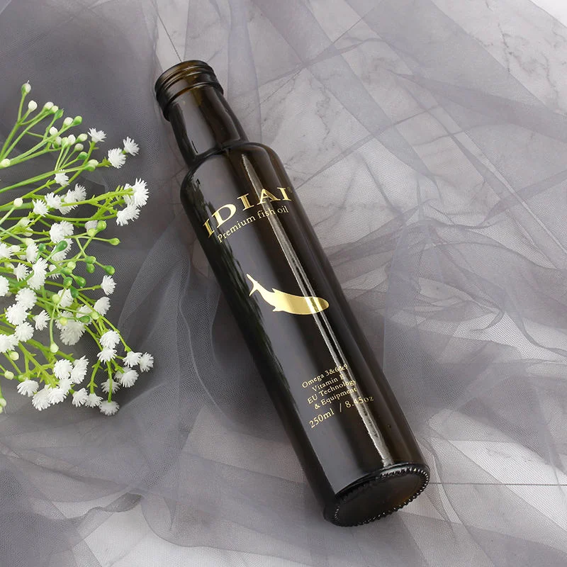 Distinctive 250ml & 500ml Brown Glass Bottles for Olive Oil