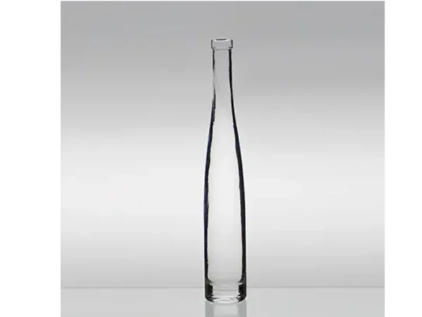 350ml Oval Rum Bottle - Premium Extra White Flint Glass