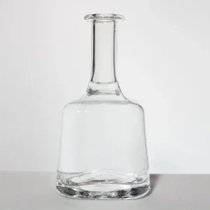 Long Neck Luxury Liquor Spirits Glass Bottles