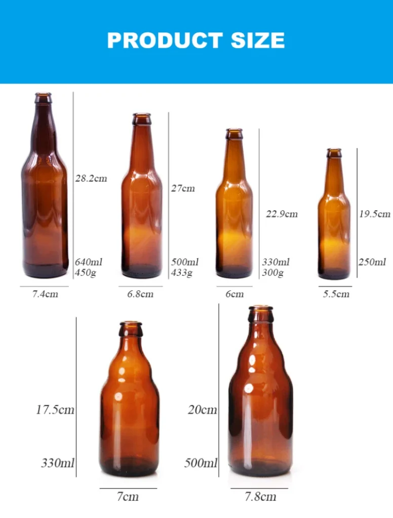 beer bottle size