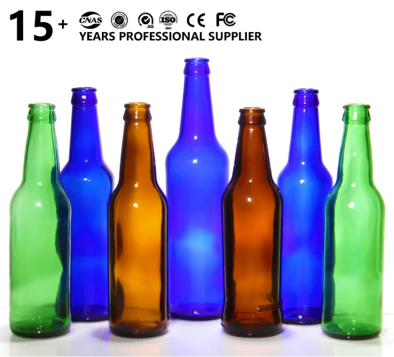 Green Blue Beer Bottles for Your Brews