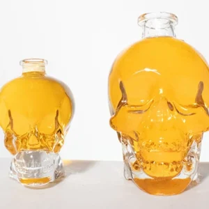 hot sale Skull Shaped Vodka Glass Bottles